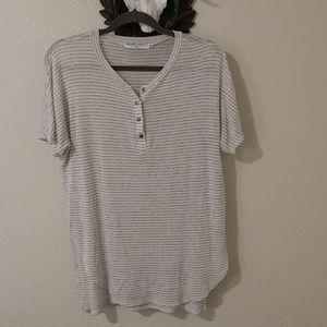 Oversized Striped Tee